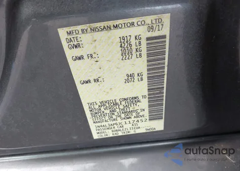2018 Nissan Altima 2.5 S from USA, damaged, VIN 1N4AL3AP6JC117452